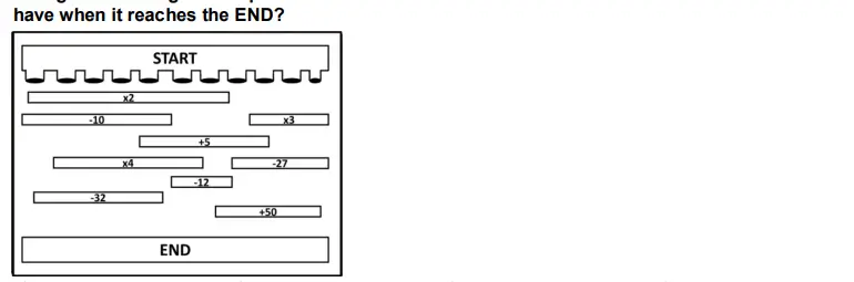 Question 9 stone path diagram