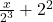 \frac{x}{2^3} + 2^2