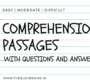 Comprehension Passage 90x80