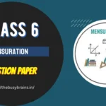 Mensuration