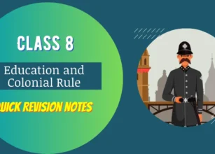 Education and Colonial Rule Notes