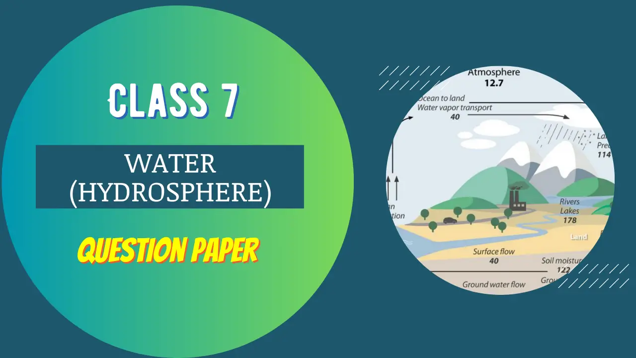 WATER (HYDROSPHERE)