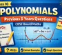 Class 10 Polynomials Questions 90x80