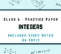 Class 6 Integers 90x80