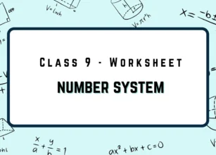 number system worksheet