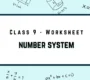 number system worksheet 90x80