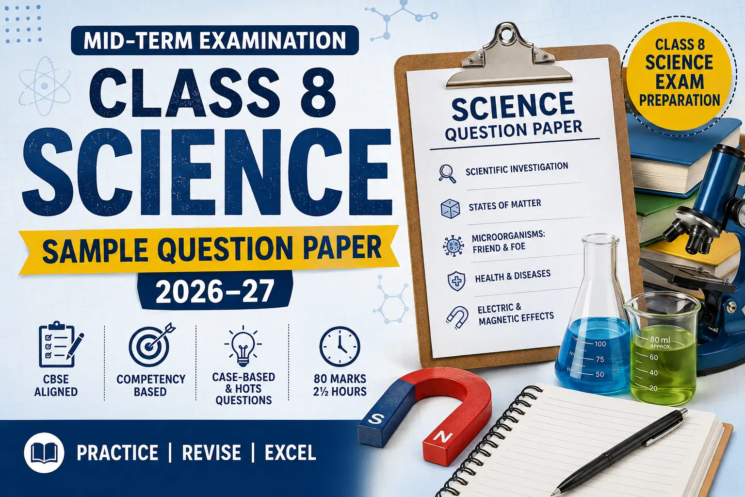 Science-Mid-Term-Question-Paper-Class-8