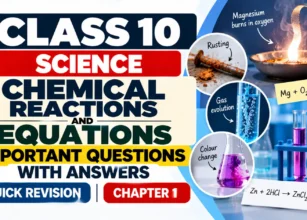 Class 10 Chemical Reactions Revision