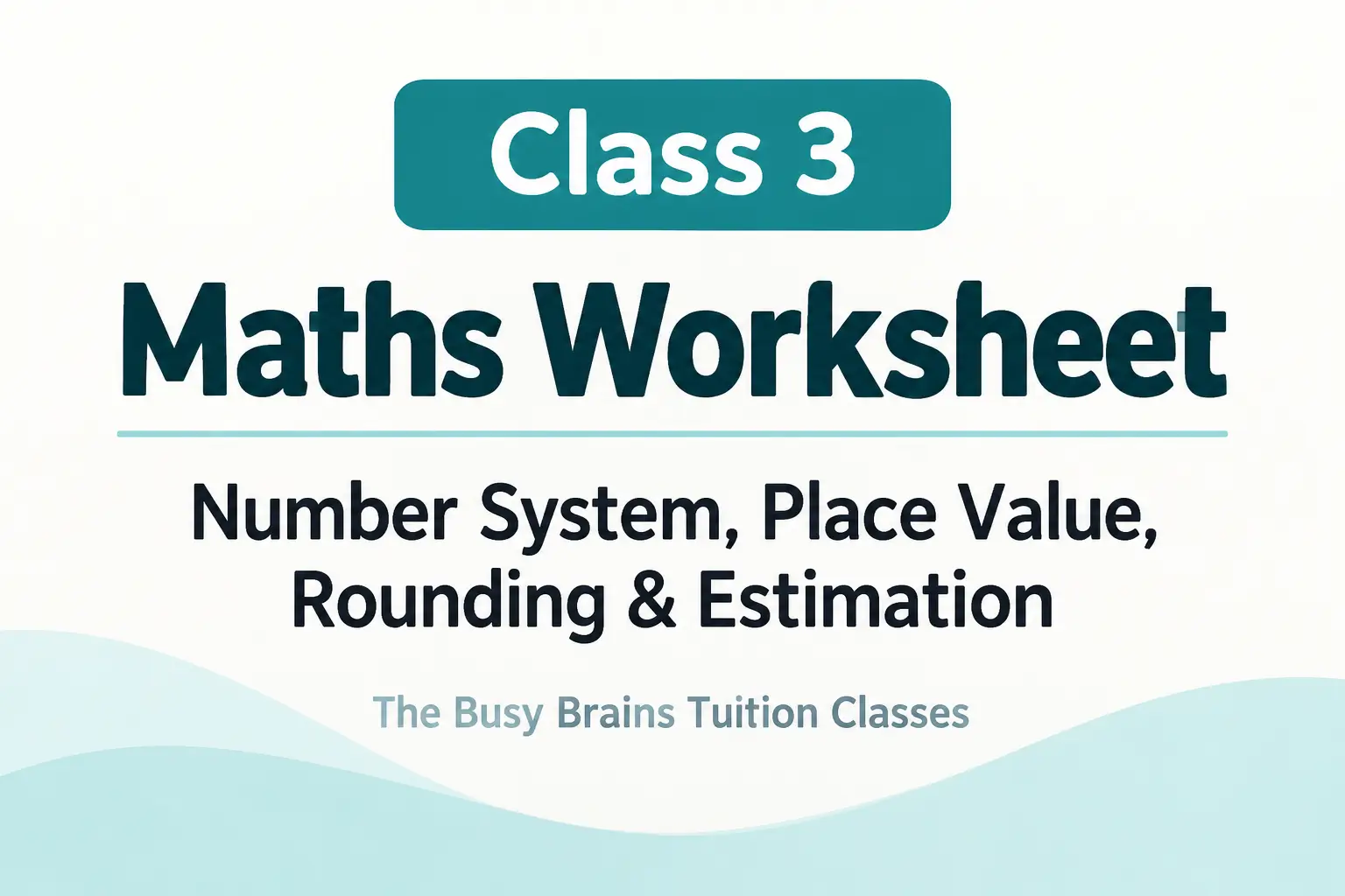 Class-3-Worksheet