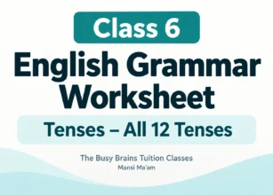 Class-6-Tenses