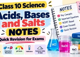 Class 10 Acids, Bases and Salts Notes