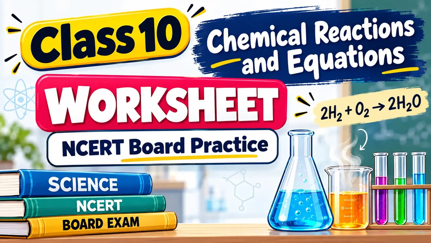 Class 10 Chemistry Worksheet Practice