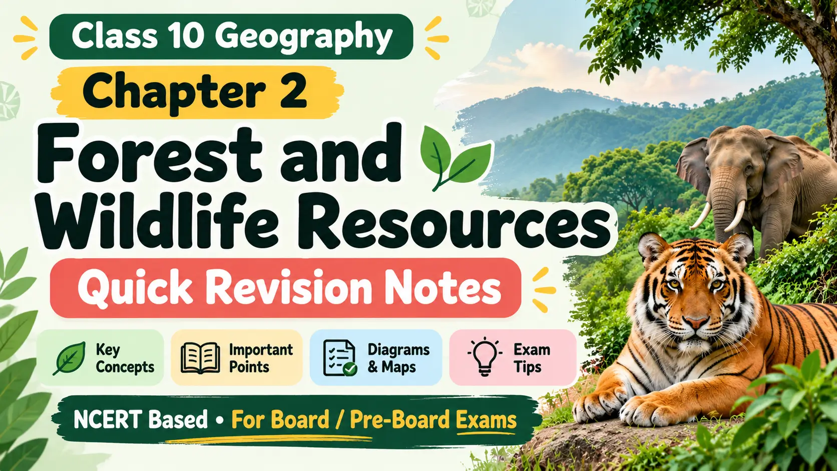 Forest and Wildlife Resources Notes