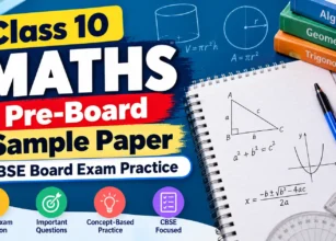 Class 10 Maths Sample Paper Practice