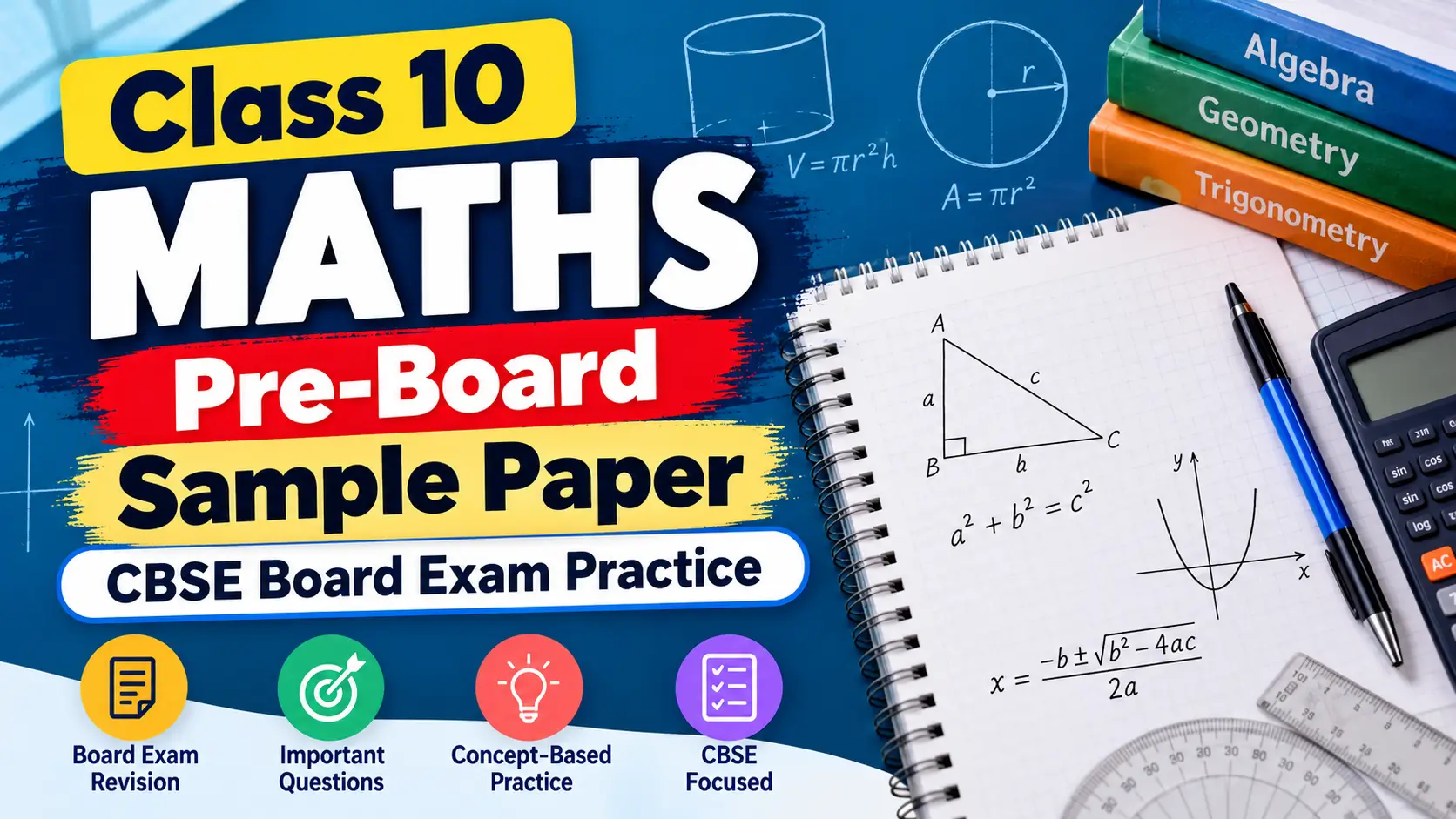 Class 10 Maths Sample Paper Practice