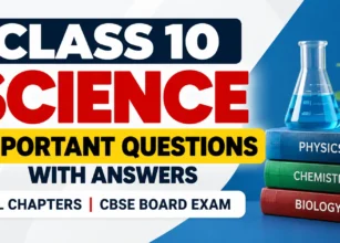 Class 10 Science Important Questions