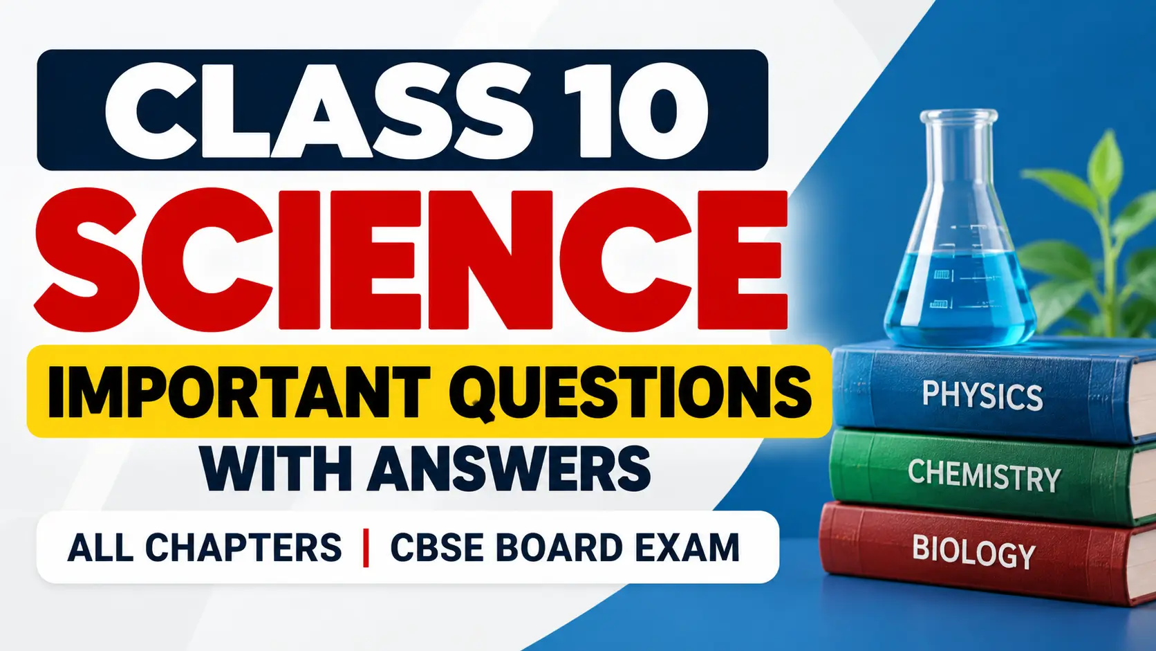 Class 10 Science Important Questions