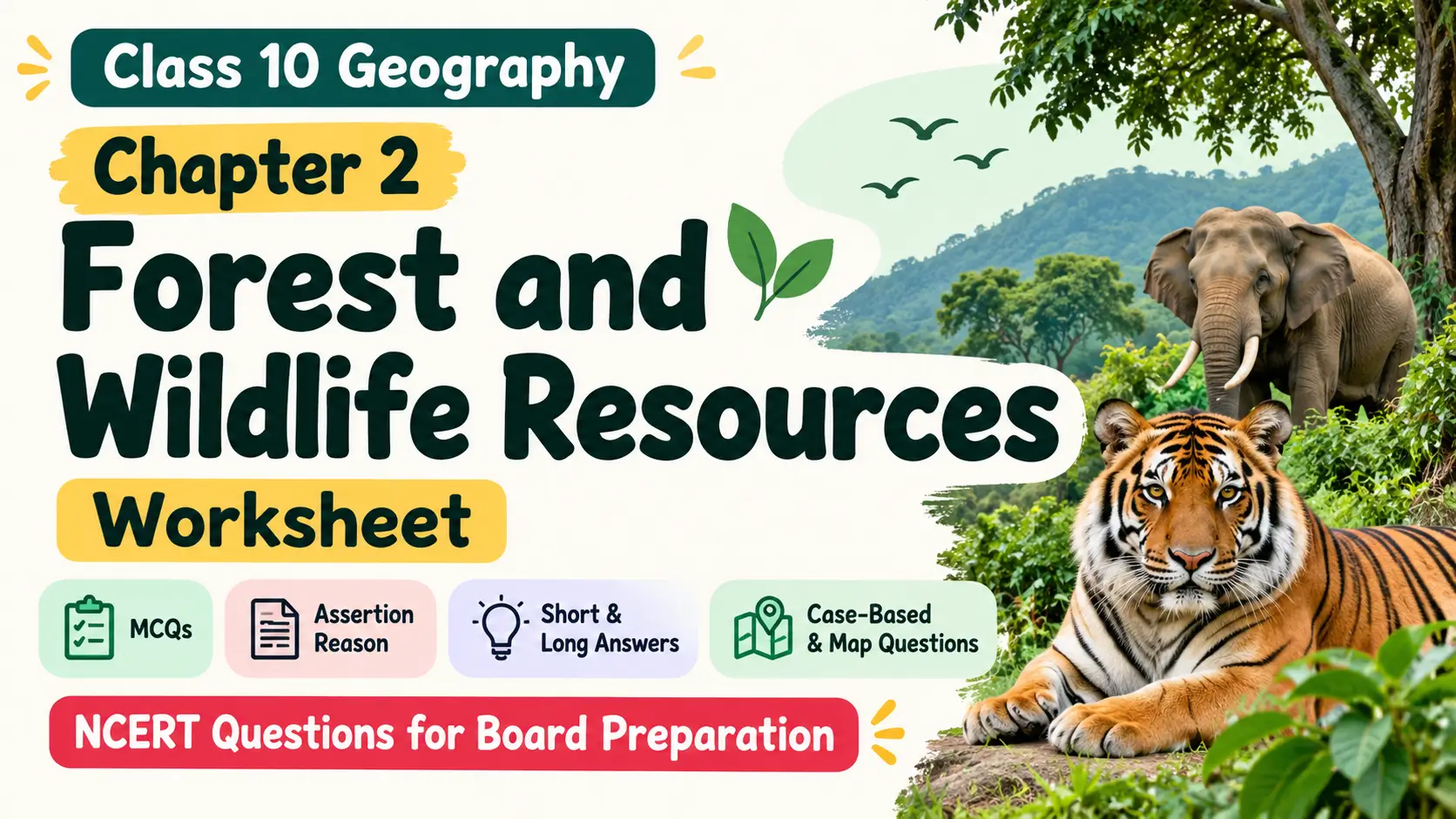 Class 10 Forest and Wildlife Resources
